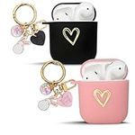 REDX1 [2 Pack] Airpods Case Gold He