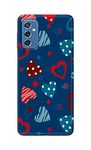 PRINTFIDAA Love Lover Girl Friend Romantic Heart Prema Ishq Kadal Prem Pyaar Printed Designer Hard Case for Samsung Galaxy M52 5G Back Cover -(d) RJD1010