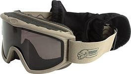 VOODOO TACTICAL 02-0302007000 Ballistic Resistant Goggle Set, Coyote