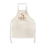 Personalised Apron Adjustable Pocket Baking Chef Ladies Women Kitchen Cooking Bib Unique Gift For Her Birthday Mothers Day Any Name Mum Mummy Baking Queen (Own Name)