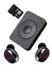 Xzor® 8GB Bluetooth Media Player with Wireless Earbuds, Built-in Speaker, Automatic Pairing, Rechargeable MP3 Player