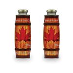 Pure, Organic Canadian Maple Syrup (2 X 500ml Bottles.) All-Natural, Grade-A Amber Rich Taste | Delicious Sweetness | No Preservatives, Gluten Free, Vegan Friendly