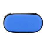 Carrying Case for PS Vita 1000, PSV 2000,PSP 3000, Protective Hard Carrying Case for Charger, Cable, Earphone, etc, Waterproof and Shockproof(Blue)