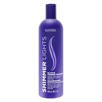 Clairol Professional Shimmer Lights Purple Shampoo 16 fl. Oz Neutralizes Brass & Yellow Tones For Blonde Silver Gray & Highlighted Hair