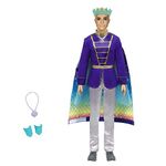 Barbie Dreamtopia 2-in-1 Ken Doll (Blonde, 12-in) with Prince to Merman Fashion Transformation, with 2 Looks and Accessories, for 3 to 7 Year Olds