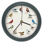 Wall Clock With Birds