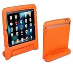 Aken Kids Light Weight Shock Proof Handle Case for iPad Mini / Mini 2 / Mini 3 (Orange)