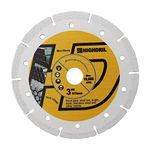 HIGHDRIL 3PCS Diamond Cutting Wheel,3In/75mm x Arbor 3/8Inch/10mm for Metal,Rebar,Steel,Iron and INOX Cut Off Wheel(10MM Arbor)