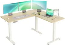 YDN L Shaped Standing Desk, Electri