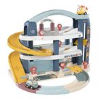 Smoby Large Garage, 3 Levels, Car and Helicopter Included, from 18 Months