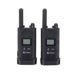 Cobra PU500 Pro Business Walkie Talkie Radio with 8km Range and Long Runtime - 2 Pack, Black