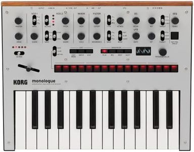 Korg - Monologue Monophonic Analog Synthesiser - Silver