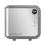 WINTEMP Tankless Water Heater Electric 3.5KW 120V, Designed to Provide Hot Water on Demand Without the Need for a Storage Tank, Use a Self - Adjusting Rotatable Digital Display Silver