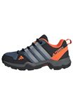 adidas Terrex AX2R Hiking Shoes, Wonder Steel/Grey/Impact Orange, 2 UK