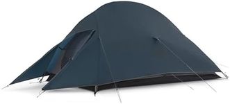 Naturehike Cloud-Up 2 Ultralight Tent Backpacking Tent for 2 Person Hiking Camping Outdoor (20D Navy Blue Upgrade)