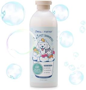 iPettie Furtasy Pet Shampoo, Cozy Scent 3-in-1 Shampoo with Aloe & Herbal Extracts, Soothing, Deodorizing, Softening, Alcohol-Free, No Synthetic Dyes, 500ml