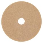 3M Floor Burnishing Pad - 19 in - Tan 3400-5 Pads per case