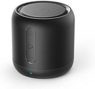Anker Soundcore mini, Super-Portable Bluetooth Speaker with 15-Hour Playtime, 66-Foot Range, Wireless with Enhanced Bass, Noise-Cancelling Microphone, for Outdoor, Travel, Home