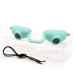 Super Sunnies EVO Flex Tanning Goggles - FDA Compliant Tanning Glasses - UV Tanning Bed Goggles For Tanning Eye Protection - Allows Visibility - With a Clear Case/Box (Teal)