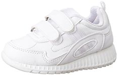 Liberty Kids 9906-02T-V White School Shoes - 5 UK