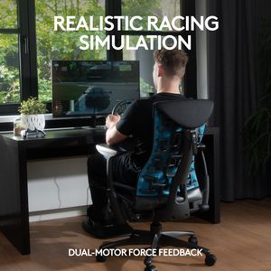 Logitech G29 Racing Wheel – Black, PS4/PC Compatible