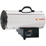 Draper 17684 25KW/85KBTU Stainless Steel Propane Heater, Grey, 25 kW/85 KBTU