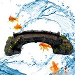 Jainsons Pet Products Aquarium Decoration Ornament London Bridge, Natural Looking Ornament, Give Hiding & Playing Place for Your Aquarium Fishes Suitable for Medium to Large Fish Tank