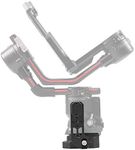 DFCINE PB-RS4 Power Supply Base Plate with D-Tap Output for DJI RS2 RS3 RS3PRO RS4 RS4PRO, BLACK