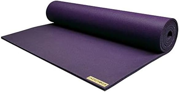 Jade Fusion XW Yoga Mat (5/16" x 28" Wide x 80" Long) Two-Toned Midnight/Purple