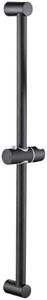 Aquieen Shower Sliding Rail, Shower Rod Variable with Height and Angle Adjustable Mounting Brackets Suitable for 1/2 G Connector, 660 mm