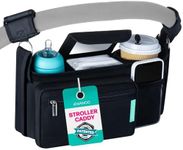 Non-Slip Stroller Organizer With Cu