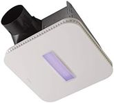 Broan-NuTone AR110LKVV SurfaceShield Vital Vio Powered Exhaust Vent LED White Light & Violet Light, 110 CFM, White