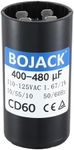 BOJACK 400-480 uf/MFD 110-125 VAC Volts Universal Round Motor Start Capacitor 50/60 Hz CD60 AC Electrical Replacement Parts