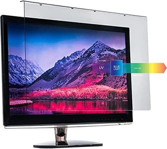 VizoBlueStop 23-24 inch Anti-Blue Light Filter for Computer Monitor. Blue Light Monitor Screen Protector Panel (21.5 x 13.0 inch). Blocks Blue Light 380 to 495 nm. Fits LCD, TV and PC, Mac Monitors