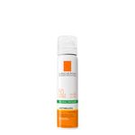 La Roche-Posay Anthelios Invisible Fresh Mist Sunscreen SPF50, Anti-Shine Spray For Oily Skin, Broad Spectrum UVA UVB Protection, Infrared Pollution Shield, Water Resistant, On-The-Go, 75ml