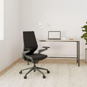 Steelcase Gesture Ergonomic Office Chair – 360° Armrests, 3D Lumbar, Black