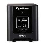 CyberPower OR1000PFCLCD PFC Sinewave UPS System, 1000VA/700W, 8 Outlets, AVR, Mini-Tower