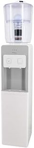 Healthy Choice Cold Water Dispenser - Dual Taps, Fast Cooling, Activated Carbon & Mineral Filtration, Automatic Thermostat, 6-10°C Cold Water, 85W Power, Over-Current Protection, Dual Shelf Storage