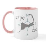 CafePress Cape Cod Compass Mug 11 oz (325 ml) Ceramic Coffee Mug