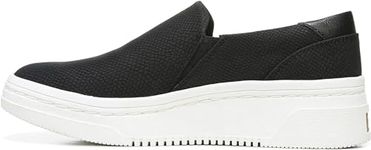 Dr. Scholl's Shoes Women's Madison Next Platform Wedge Slip on Fashion Sneaker, Black Snake Print, 6 UK