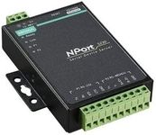 MOXA NPort 5230 2-Port Device Server, 10/100 Ethernet, RS-232 x 1, RS-422/485 x 1, Terminal Block