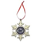 Penn State Nitty Lions Snowflake Christmas Ornament