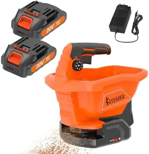 KITESDER Electric Seed Spreader, Fertilizer Spreader,Lightweight Lawn Spreader, Broadcast Spreader, Lawn & Garden Spreaders, Seed Spreader Handheld, Lawn Fertilizer Spreader, Power Yard Spreader