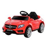 HOMCOM Mercedes Benz GLA Licensed 6V Kids Electric Ride On Car Toy with Remote Control Music Headlight for 3 Years Old Red