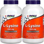 NOW Foods L-lysine 500 mg, 250 Caps