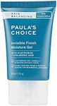 Paula's Choice Skin Balancing Invisible Finish Moisture Gel Moisturiser, 60 mL Tube With Antioxidants And Niacinamide, Face Moisturiser For Oily Skin