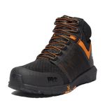 Timberland PRO Men's Radius Mid Composite Safety Toe Industrial Athletic Work Shoe, Black/Orange-2024 New, 15 Wide