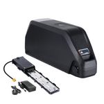 48V 30Ah Ebike Battery with GPS, E bike Battery with 50A Smart BMS, 4A Fast Charger, 48V LG Lithium Electric Bike Batteries for 250W-1700W Bafang & Other Ebike Conversion Wheel, UK Warehouse