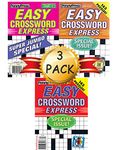 Lot of 3 Penny Press Easy Crossword Express Special Issue Crosswords Puzzles Books 2019 2020