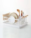Yamazaki Home TOSCA Kitchen Dish Drying Organizer Rack with Removeable Drainer